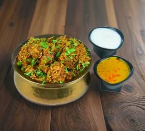 Gongura chicken biryani