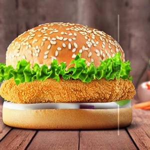 Chicken zinger burger