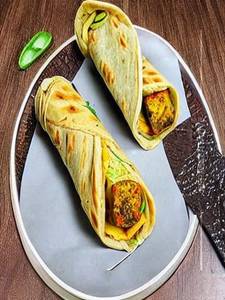 Single Mix Veg. Paneer Roll