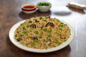 Hot Garlic Mushroom Fried Rice