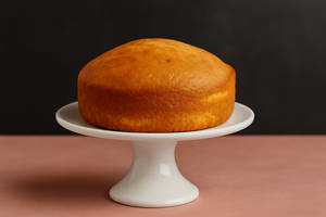 Vanilla Sponge Cake Eggless