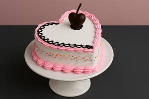 Vanilla Heart Cake