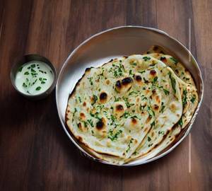 Garlic naan