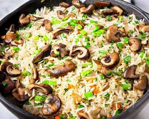 Mushroom Fried Rice