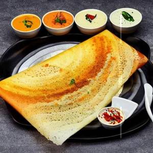 Cheese onion dosa