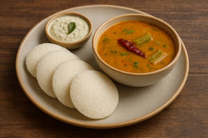 Idli Sambhar (2 Pcs)