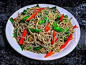 Veg Hakka Noodles