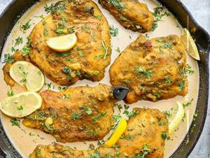 Lemon Chicken Half   