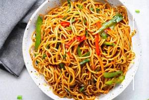 Veg chilli garlic noodles