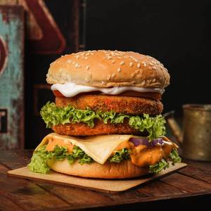 Veg Treat Maha Burger
