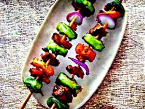 Mushroom tikka