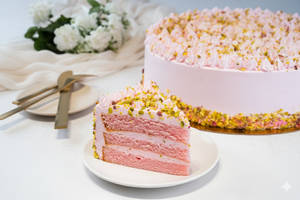 Rose Pistachio Pastry