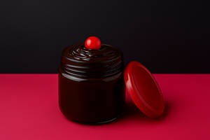 Chocolate Truffle Jar Cake