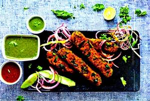 Veg Seekh Kabab