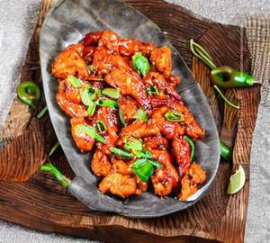 Chilli Chicken Half (Bone)   