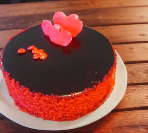 Choco velvet  cake  [ small ]