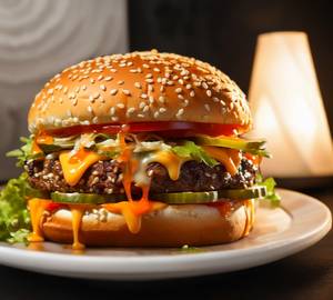 Veg cheese Burger