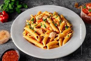 Chicken tandoori pasta