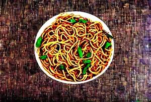 Schezwan Noodles (Non Veg)