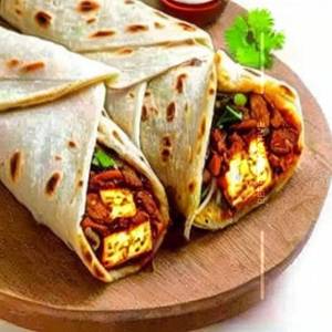 Paneer Soya Chaap Roll