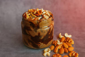 Dry Fruits Chocolate Ice Cream