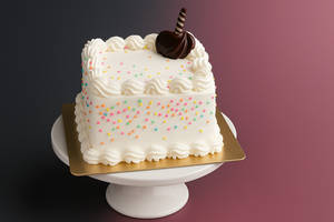 Mini Vanilla Cake 250 Gms Eggless