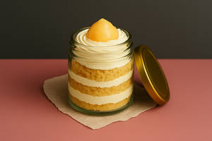 Litchee Jar Cake
