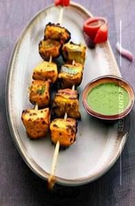 Mushroom malai tikka