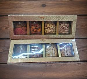 Diwali Gift Box 4 Jar Box ( 400 Grams )