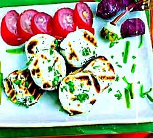 Paneer pudina kebab
