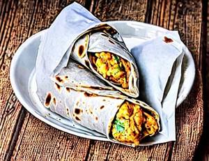 Chicken Kathi Rolls                             