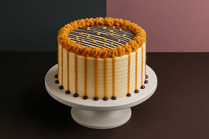 Butterscotch Cake  Eggless