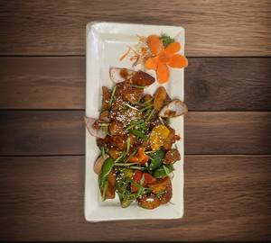 Diced Roast Chilly Chicken Dry 