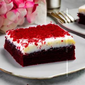 Cream Red Velvet brownie
