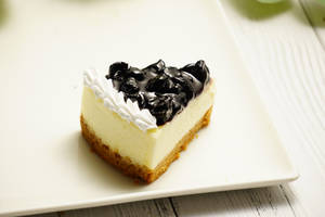Blueberry Cheesecake Slice