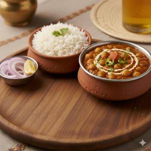 Chana Masaa Rice Combo                              