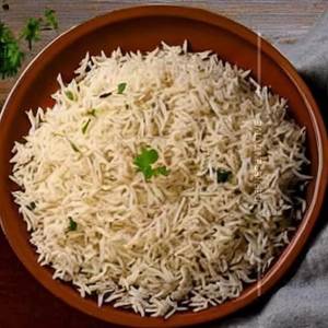Plain rice