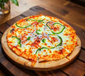 Onion And Capsicum Pizza
