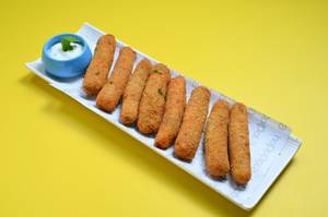 Amritsari Fish Finger - Mint Chutney