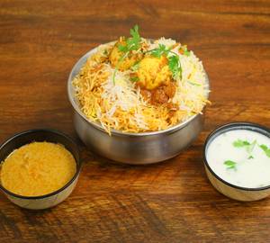 Egg Biryani [Regular 1100 Grams 2 Eggs]