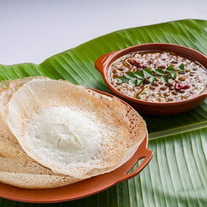 Appam[3pcs] Kadala Curry