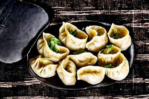 Butter paneer momos