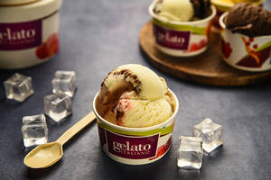 Gelato Newyork Cheese Flavour - Italian Ice Cream