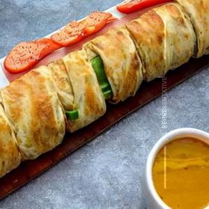 Single Egg Single Lemon Chicken Roll