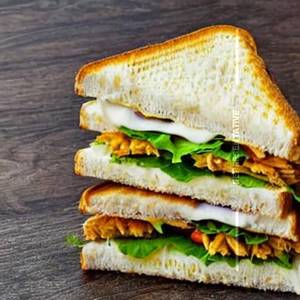 Cheese Chicken Sandwich                             