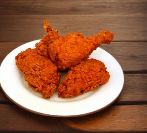 2 pc hot n crispy chicken