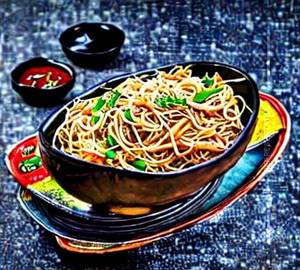 Veg Hakka Noodles