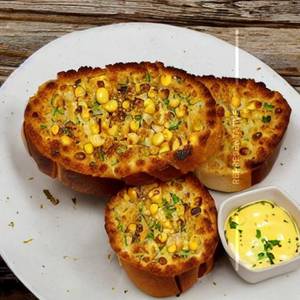 Corn Garlic Bread