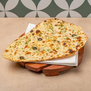 Mushroom Olive Naan