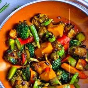 Mix Veg In Hot Garlic Sauce